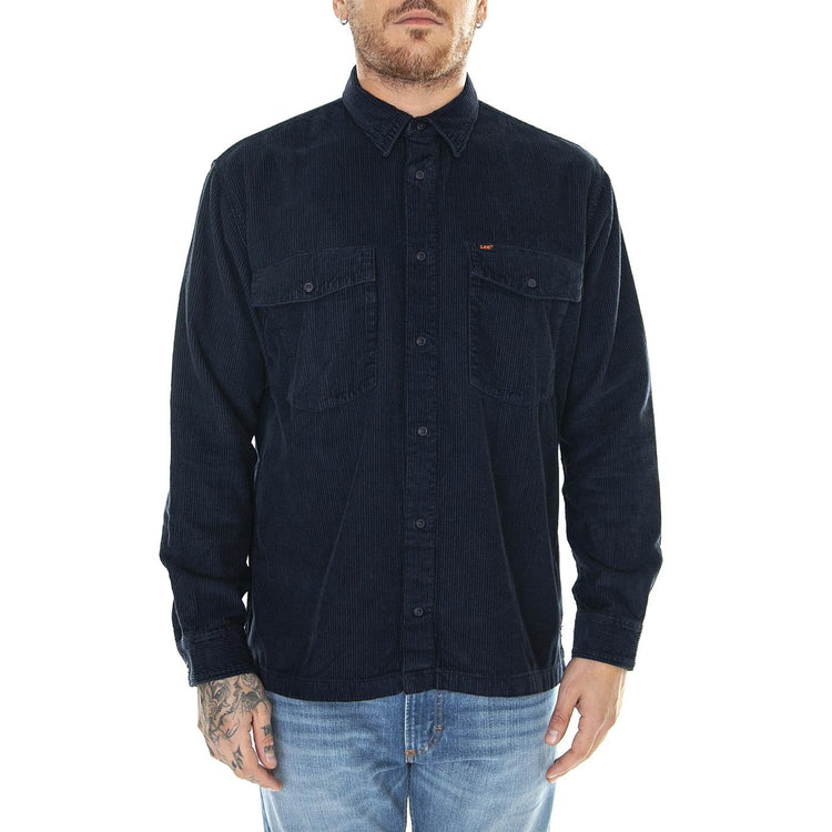 LS Chetopa Shirt Sky Captain - Camicia Uomo Blu 112342639  LEE 