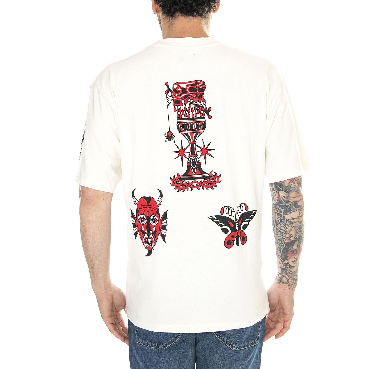 Teide Flash TS Whisper White - Maglietta Girocollo Uomo Bianca I033590.WHW.67.  EDWIN 