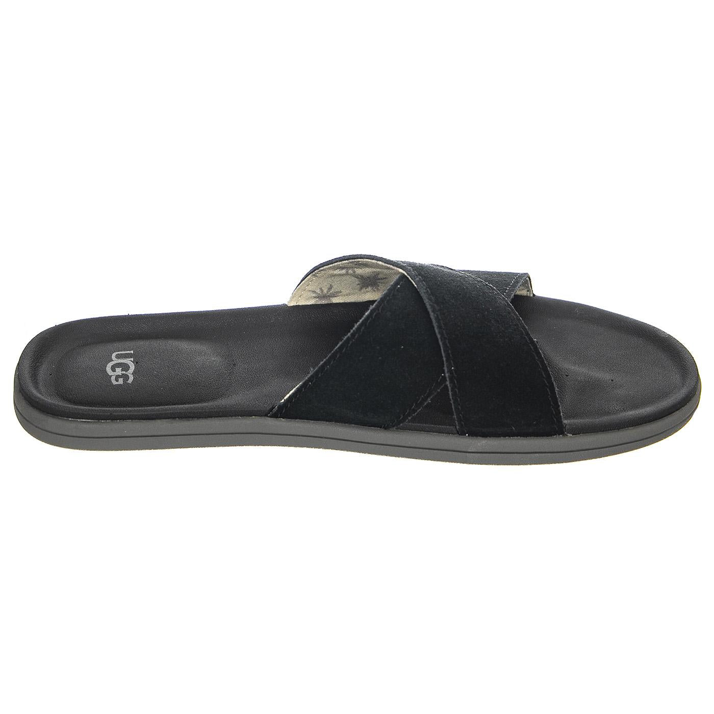 Brookeside Slide Black - Sandali Uomo Neri UGMBROKSBLK1113093M  UGG 