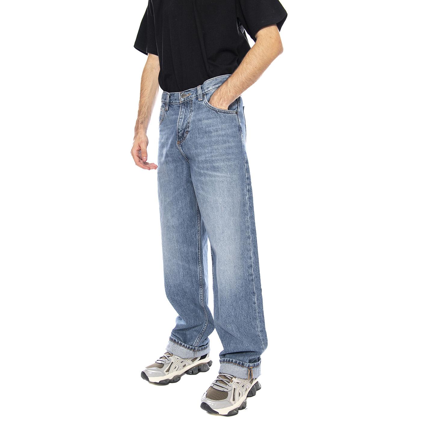Baggy Jean Triumph - Pantalone Denim Jeans Uomo Blu 112372646 . LEE 