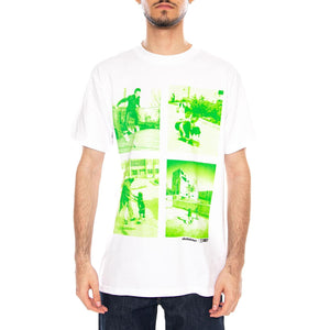Skateistan / Obey Child Photo Tee White - Maglietta Girocollo Uomo Bianca 165264404 WHT OBEY 