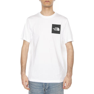 Men's S/S Fine Tee - Maglietta Girocollo Uomo Bianca NF0A8A6MFN41  THE NORTH FACE 