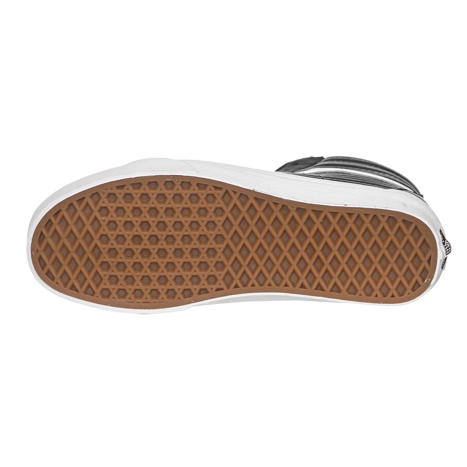 UA SK8-HI REISSUE (MOTO LEATHER) BLACK VA2XSBOGG  VANS 