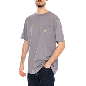 S/S Pocket T-Shirt Yosemite - Maglietta Girocollo Uomo Verde I030434.2LRXX . CARHARTT WIP 