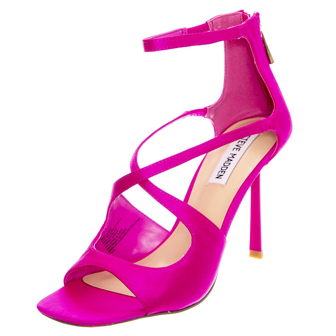 Reclaimed Pink Satin - Sandali Donna Rosa SMSRECLAIMED-PINK  STEVE MADDEN 