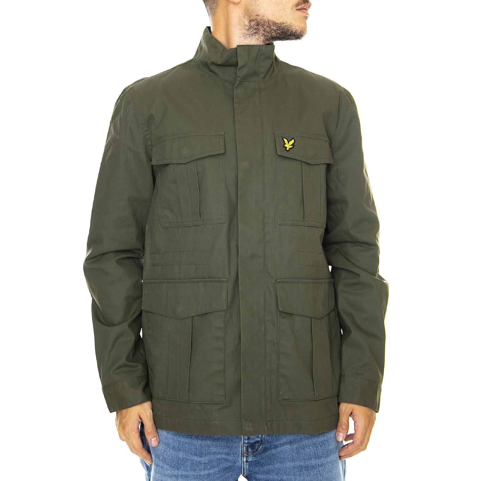 Field Jacket - Olive Green - Giacca Invernale Uomo Verde JK709V-A01  LYLE & SCOTT 