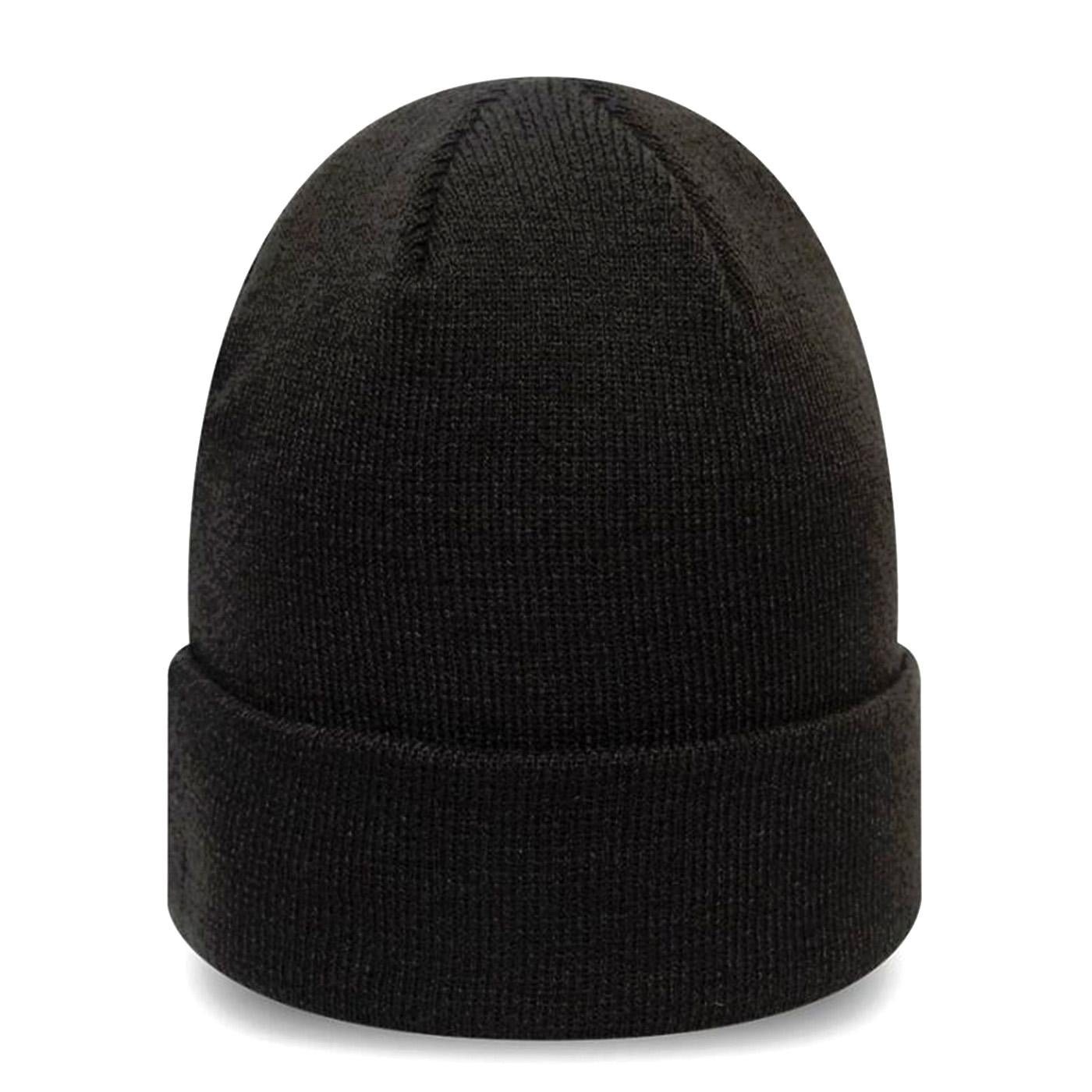 New Era Essential Cuff Beanie New Era Black - Cappellino a Cuffia Nero 12134752  NEW ERA 
