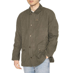 Ashby Casual Olive Jacket - Giacca Uomo Verde MCA0792-OL51-SS23  BARBOUR 