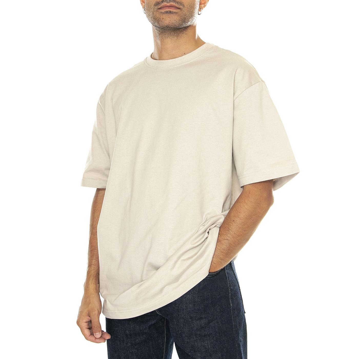 Onsfred Life Rlx Tee Noos Beige Silver Lining  - Maglietta Girocollo Uomo Beige 22022532-Silver Lining  ONLY & SONS 
