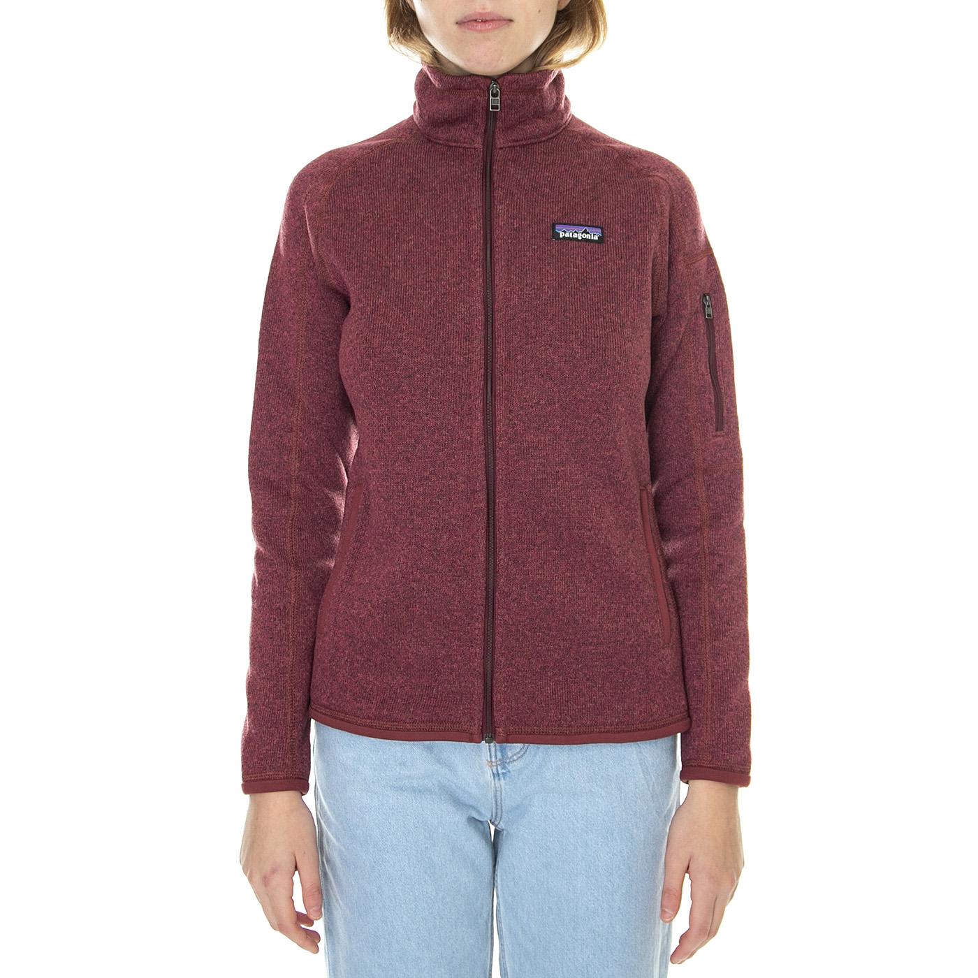W's Better Sweater Jacket Sequoia Red - Giacca Invernale Donna Bordeaux 25543-SEQR  PATAGONIA 