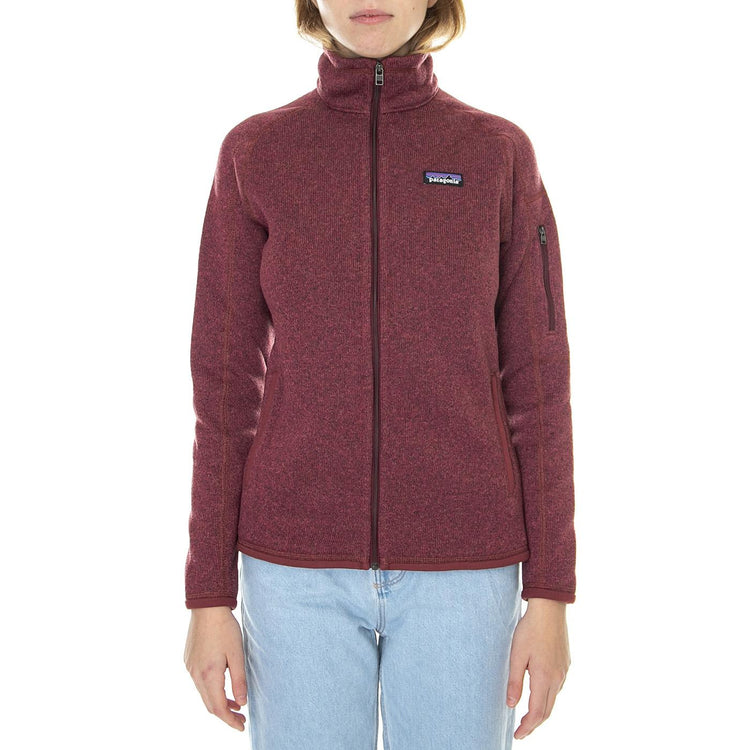 W's Better Sweater Jacket Sequoia Red - Giacca Invernale Donna Bordeaux 25543-SEQR  PATAGONIA 