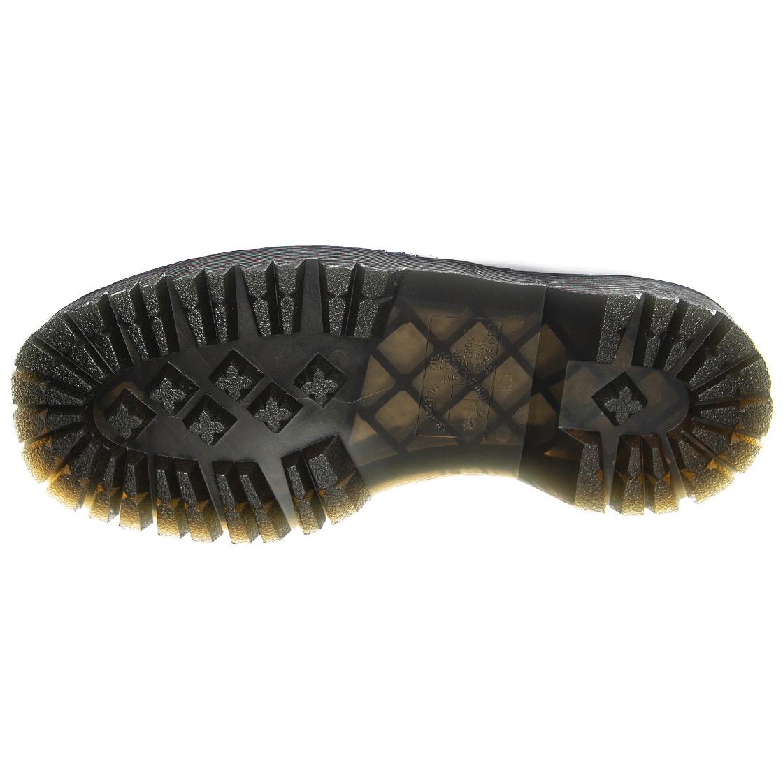 1461 Bex Squared Black Polished Smooth - Scarpe Stringate Profilo Basso Donna Nere 27875001  DR.MARTENS 