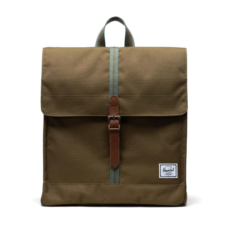 City Mid-Volume Military Olive - Zaino Verde 10486-05651-OS  HERSCHEL 