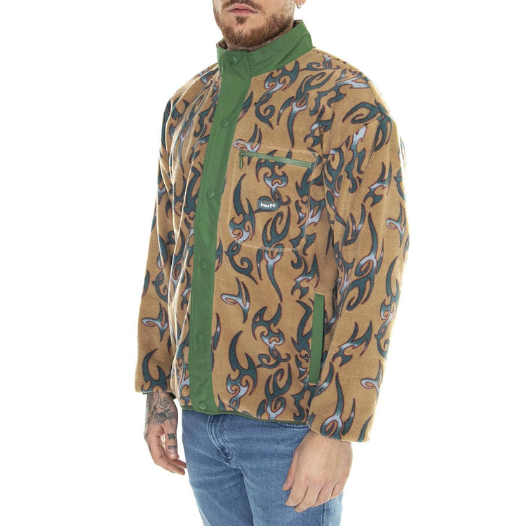 Static Polar Fleece Oatmeal Sweat - Felpa Uomo Multicolore FL00213-OATML  HUF 