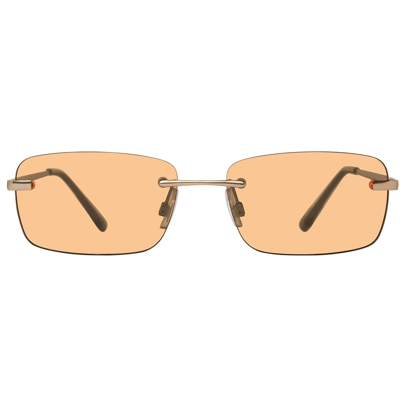 Caden Shiny Gold / Milky Orange / Solig Orange - Occhiali da Sole Oro / Arancione SMAX17296  STEVE MADDEN 