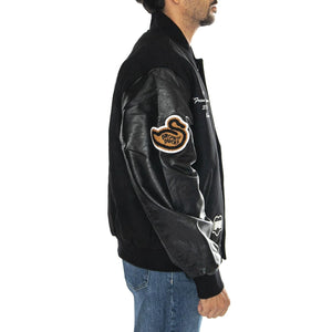 Brown Ducks Bomber Black / Black - Giacca Uomo Multicolore I033855.00EXX  CARHARTT WIP 