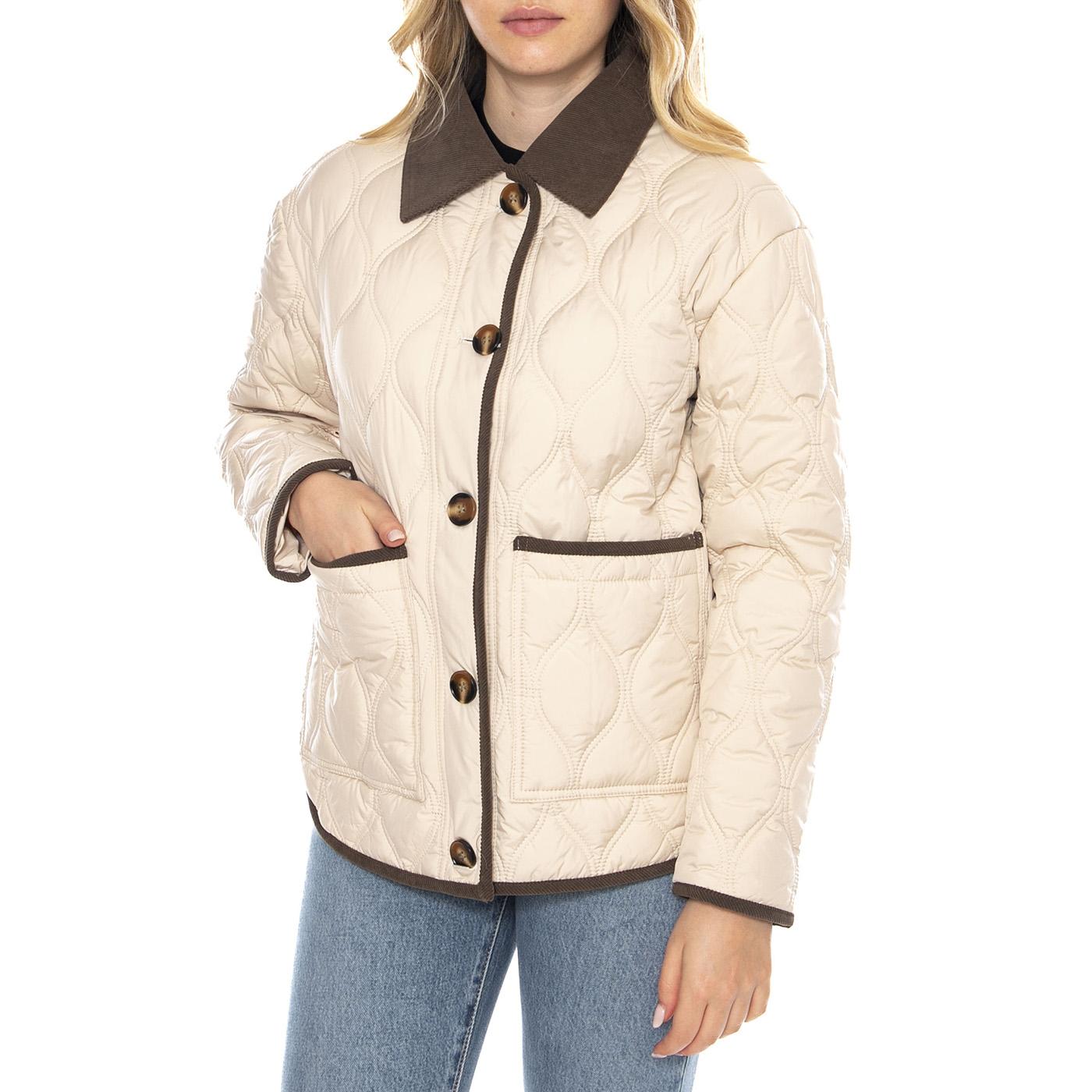 MD M Parkas 161 Taupe - Giacca Donna Beige 3.96.265.17 . MD'M 