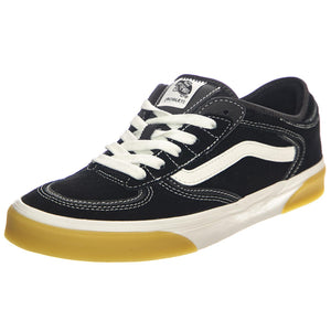 Rowley Classic Black/White/Gum - Scarpe Stringate Profilo Basso Uomo Nere VN0009QJ9X11  VANS 