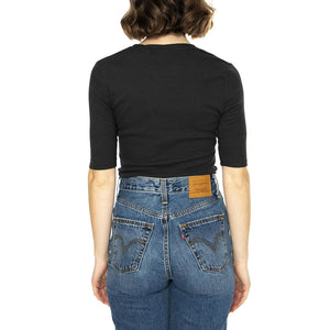 T-shirt Luca Slim - Maglietta Girocollo Donna Nera A3388-0004  LEVIS 