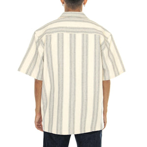 S/S Dodson Shirt Dodson Stripe, Natural - Camicia Maniche Corte Uomo Multicolore I033687.2A2XX  CARHARTT WIP 