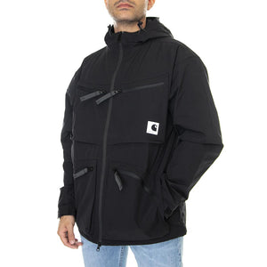 Hewitt - Giacca con Cappuccio Uomo Nera I030013-89XX  CARHARTT WIP 