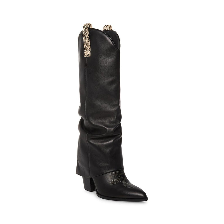 Lassy Black / White Snake - Stivali Donna Neri SMSLASSY-195  STEVE MADDEN 