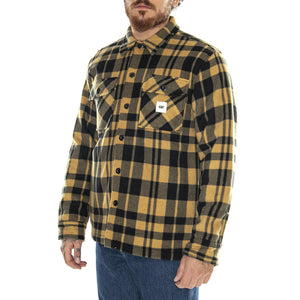 Plaid Shacket Yellow Check - Giacca Uomo Multicolore 6040057-13793  CAT 