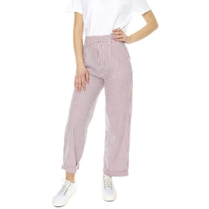 W' Victory Trouser Pant Stripe - Pantaloni Donna Multicolore 4227-STRIP  BRIXTON 