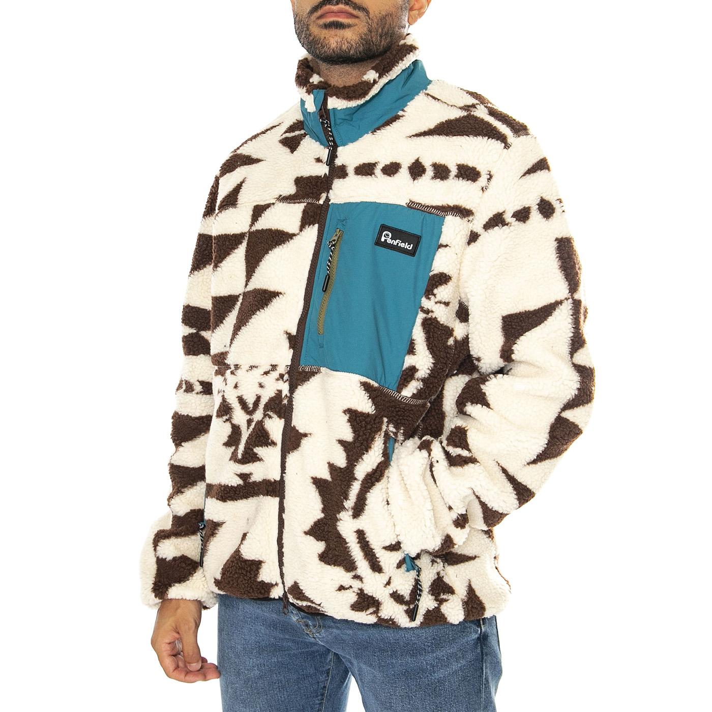 Winter Geo Mattawa Shaved Chocolate - Giacca Uomo Multicolore PFD0437-H76  PENFIELD 