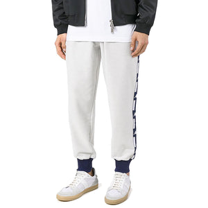 La French Terry Reverse Pants - Light Grey Melange - Pantalon Uomo Grigi 303R4P0-D00S  KAPPA 