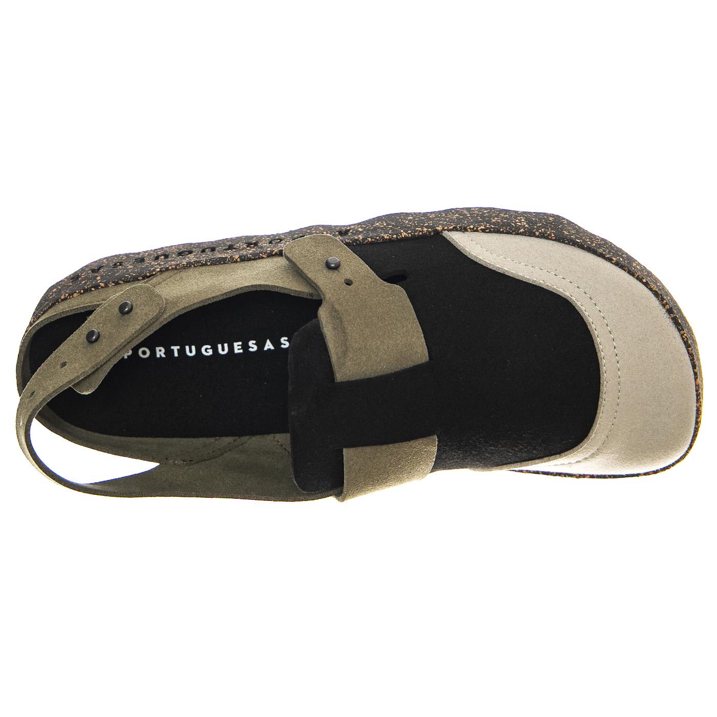 Cute L Suede 1.8 Black - Sandali Donna Nere / Multicolore P018167000-BLACK  ASPORTUGUESAS 