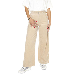 W' Jens Pant Wall /rinsed - Pantaloni Donna Beige I032258.G102  CARHARTT WIP 