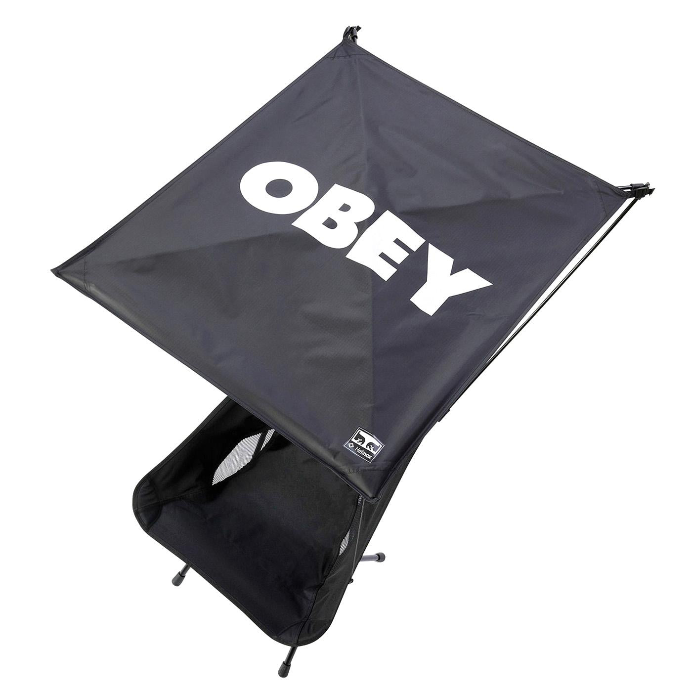 OBEY x HELINOX Personal Chair Shade Black - Sedia Pieghevole Nera 36227-BLK  OBEY 