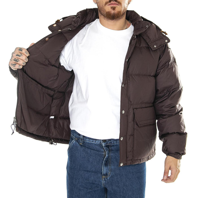 M 71 Sierra Down Short Jacket Coal Brown - Giacca Invernale Uomo Marrone NF0A7US3I0I1  THE NORTH FACE 