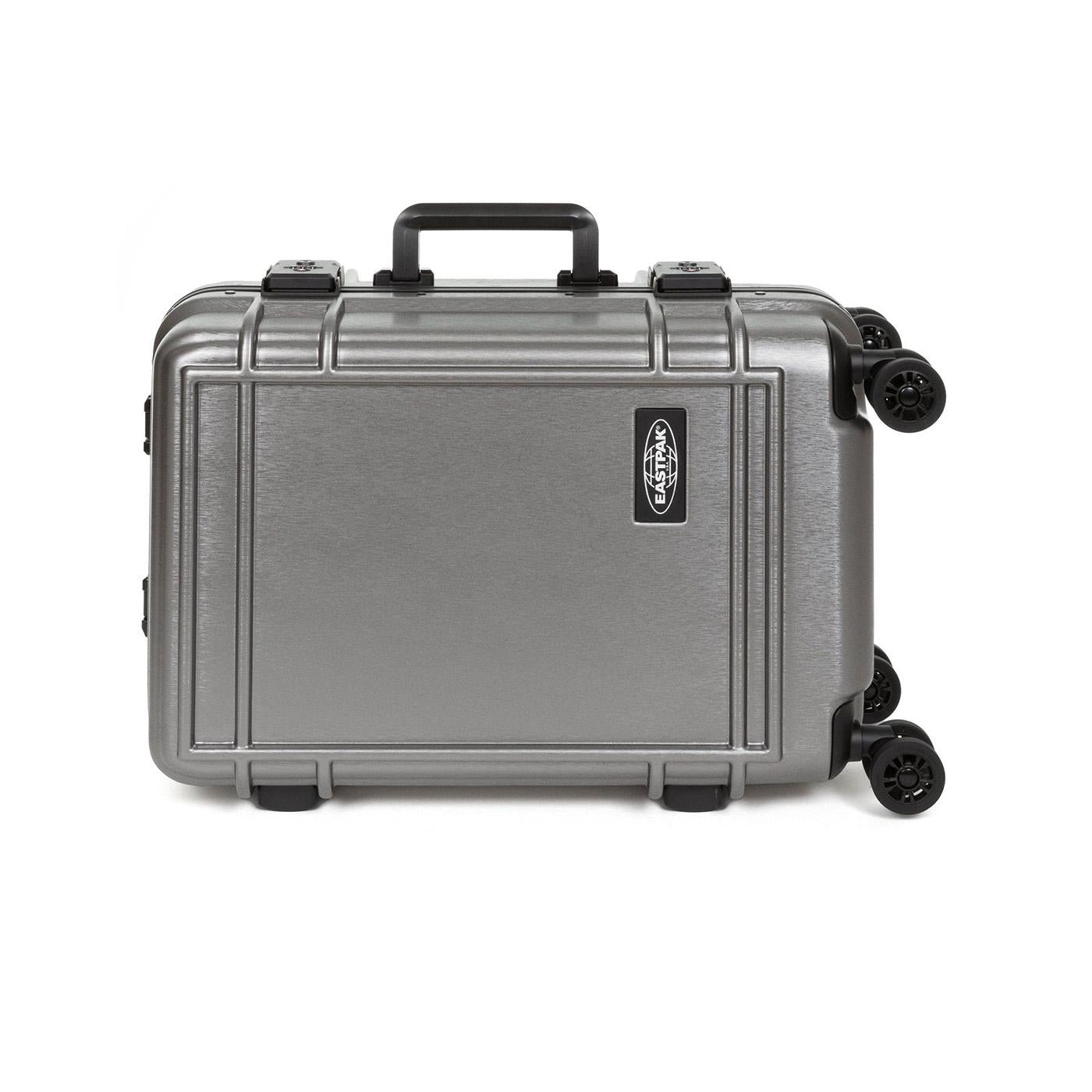 Resist'r Case S Brushed Metal - Valigia Trolley Bag Grigia EK0A5BJE4S11  EASTPAK 
