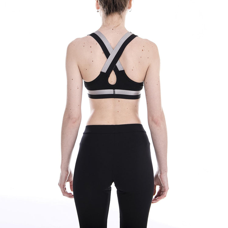 Metallic Band X Back Top - Black 213049P-BLACK  STUSSY 