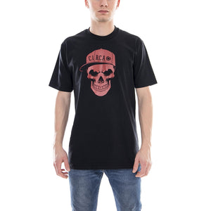 SKULL T-SHIRT BLACK MTS011-BLACK  C1RCA 