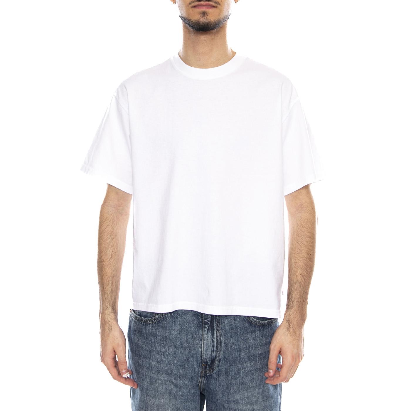 Boxy SS Tee - Garment Dye Jet Black - Maglietta Girocollo Uomo Bianca 0049F 0001 LEVIS 