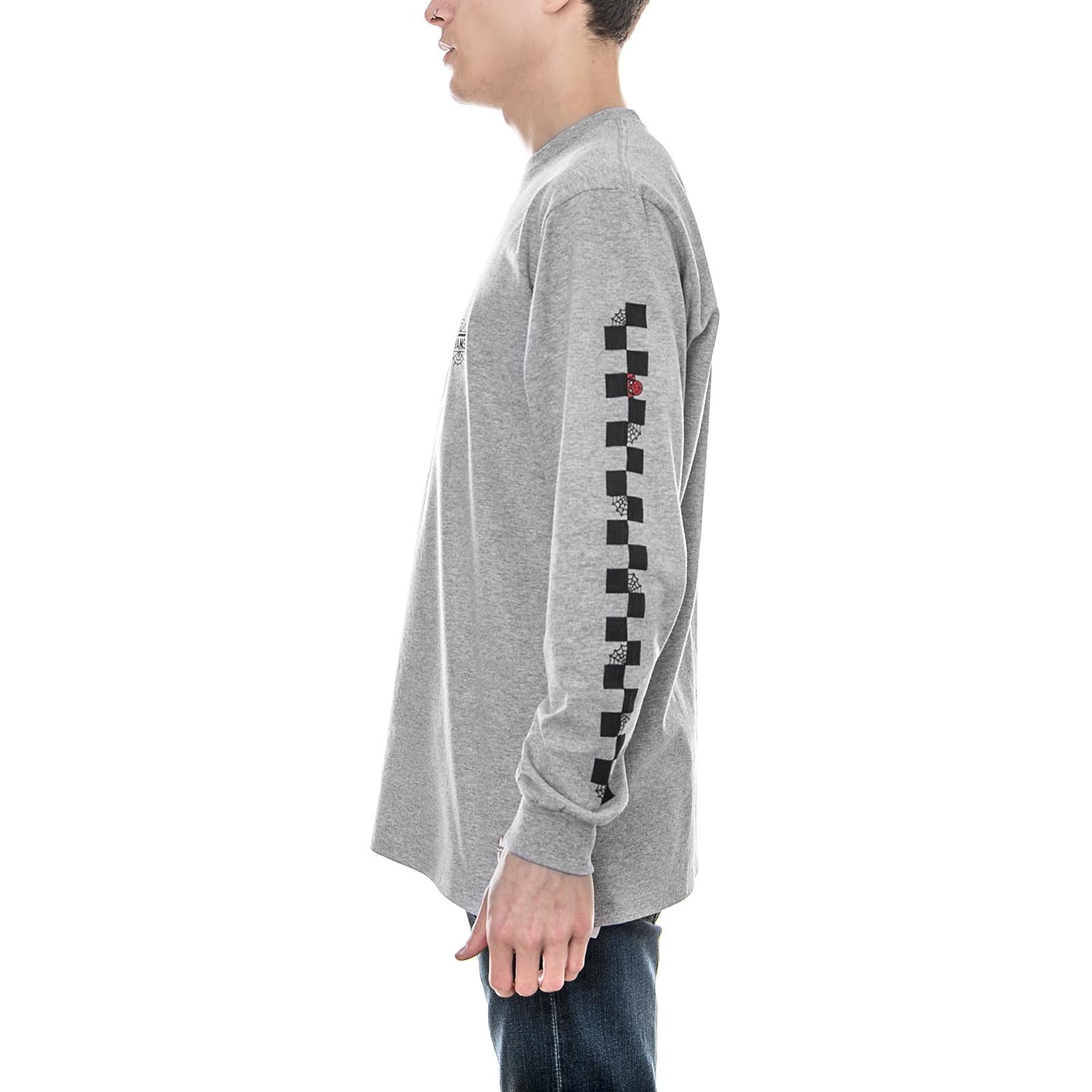 MN VANS X MARVEL SPIDERMAN LS T-SHIRT Athletic Heather VA3HRYATH  VANS 