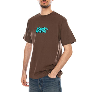 STONE SWIRL LOOSE SS VINTAGE COCOA - Maglietta Girocollo Uomo Marrone VN000VY1 FST1 VANS 