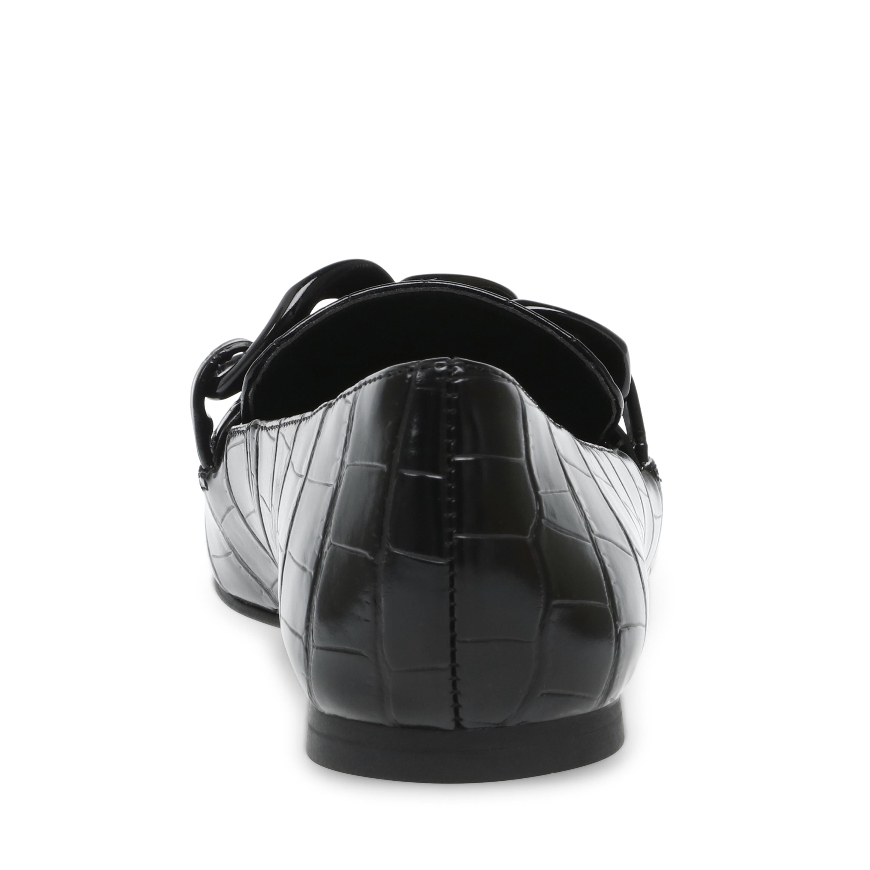 Famed Black Croc - Scarpe Basse Donna Nere SMSFAMED-BLA  STEVE MADDEN 