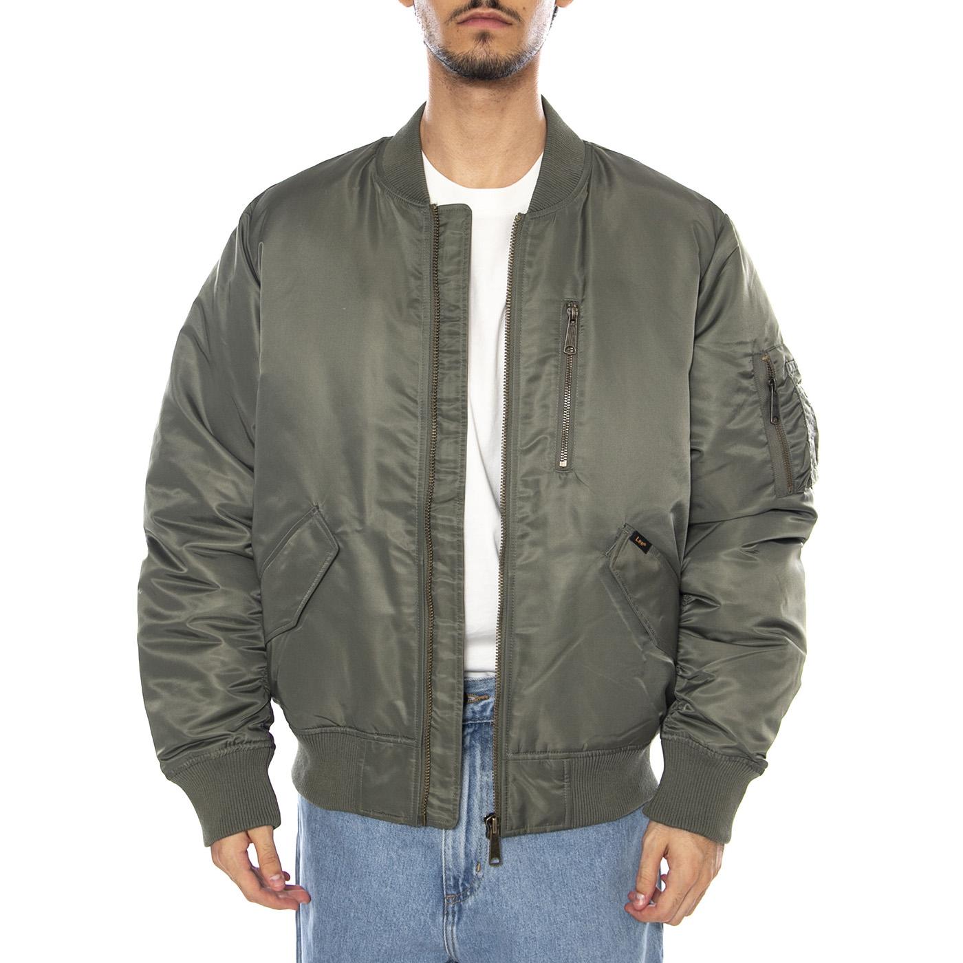 Bomber Jacket Oak Moss - Giacca Uomo Verde 112371315  LEE 