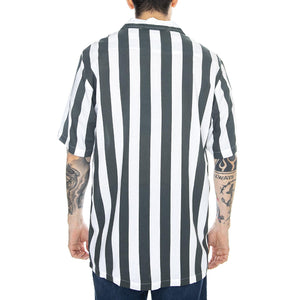 Roslyn Shirt - White / Charcoal Grey - Camicia Maniche Corte Uomo Multicolore 05 200340-CH . DICKIES 