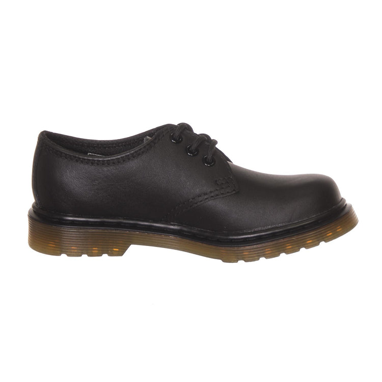 Everley Shoes - Black - Scarpe Stringate Profilo Basso Bambino Nere DMKEVEBK15378001  DR.MARTENS 