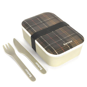 Bamboo Tartan Lunch Box & Cuttlery UAC0243-TN11-FW21  BARBOUR 