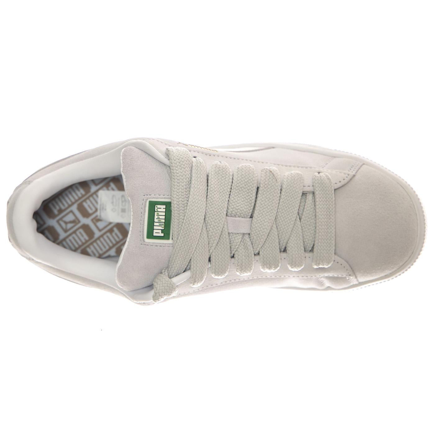Suede XL Silver Mist-PUMA White - Scarpe Profilo Basso Uomo Grige 395205-22  PUMA 