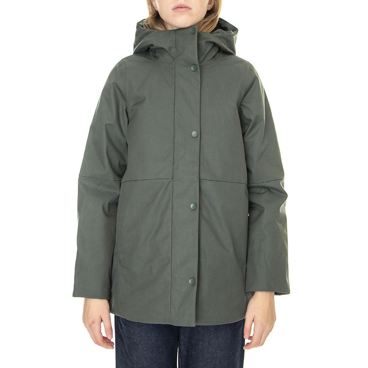 Lovisa Jacket Juniper Green - Giacca Invernale con Cappuccio Donna Verde 222330368-GRN  ELVINE 