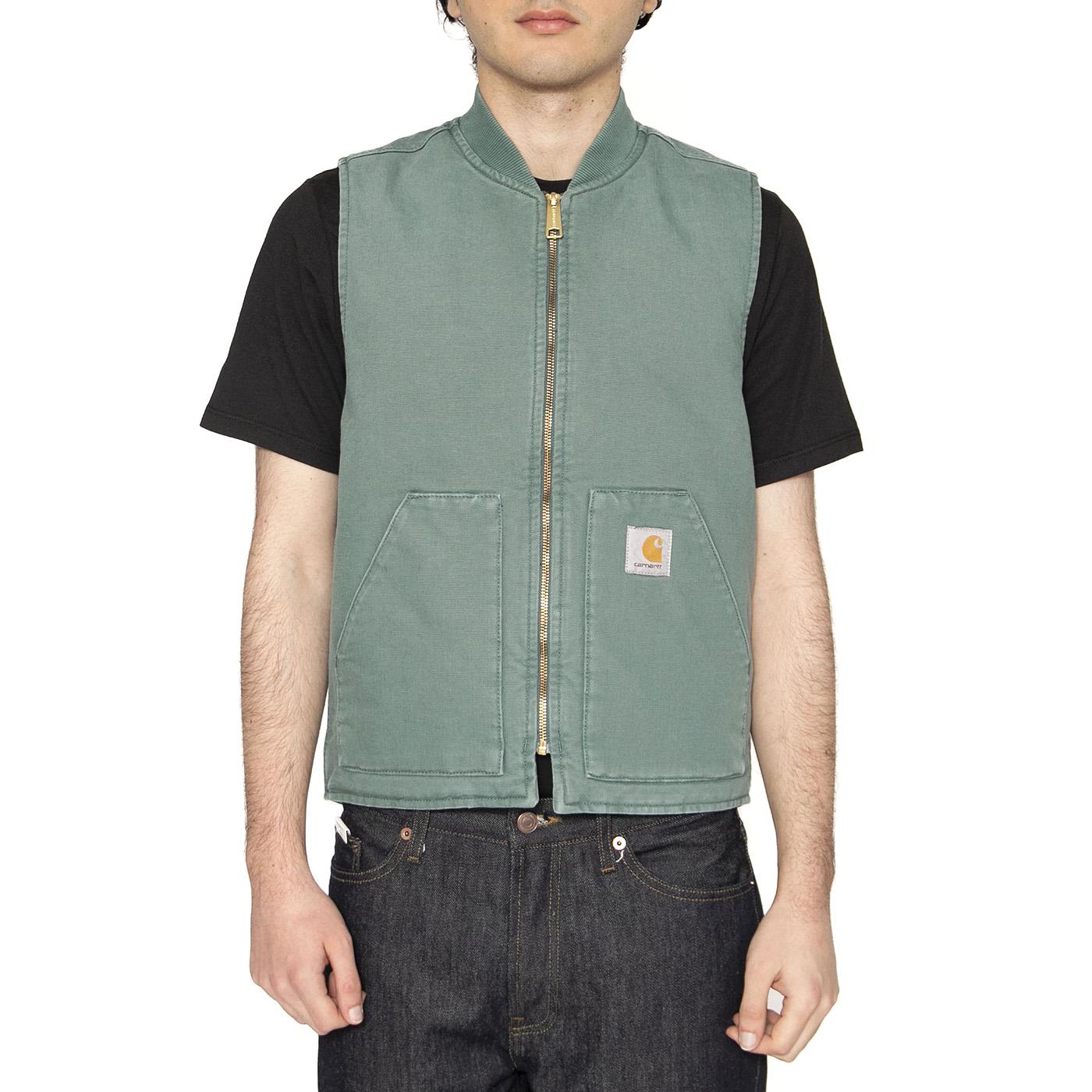 Classic Vest Silver Pine - Giacca Smanicata Uomo Verde I034821.2M24O  CARHARTT WIP 