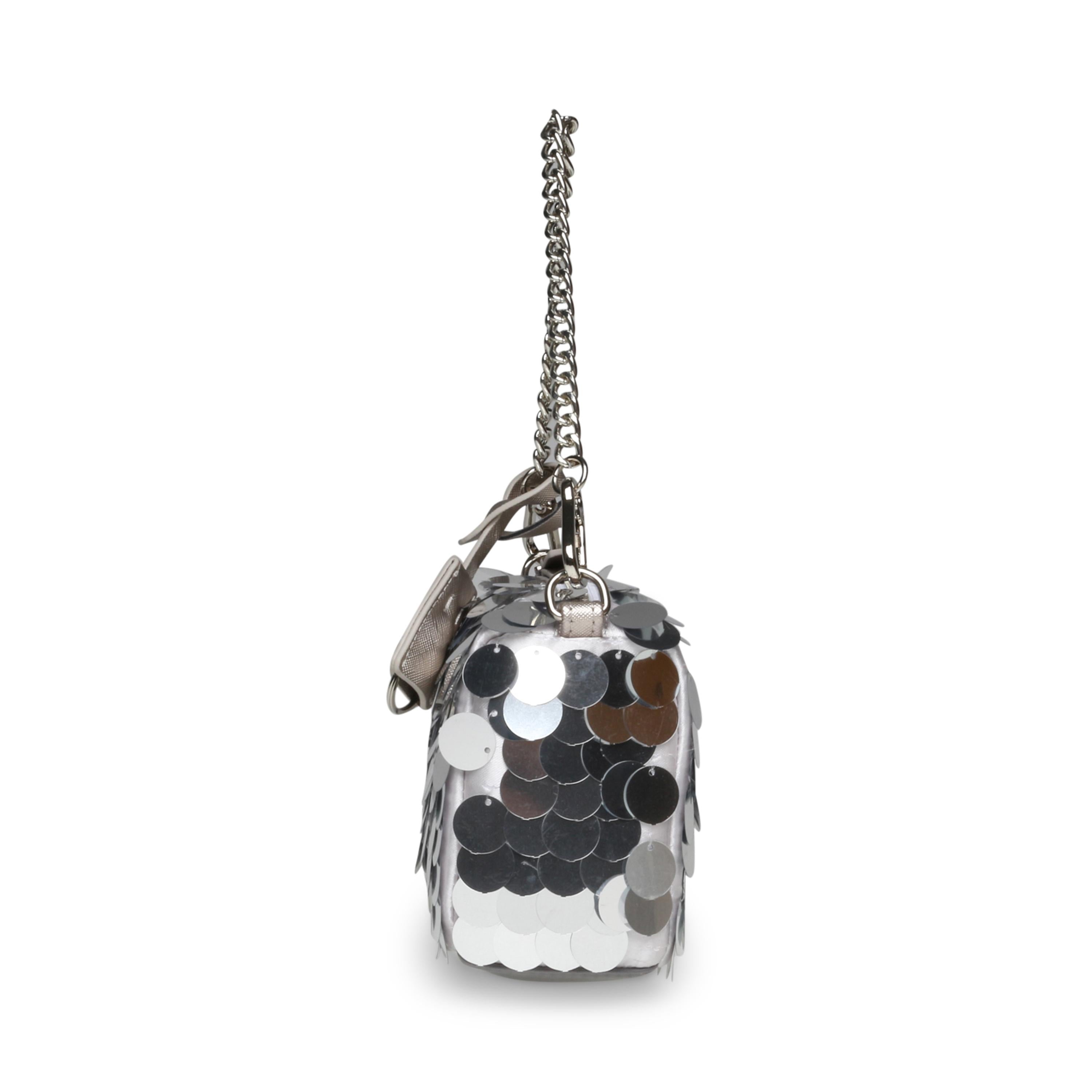 BNoble-P Silver - Borsa a Tracolla Argento SMABNOBLE-P-SIL  STEVE MADDEN 