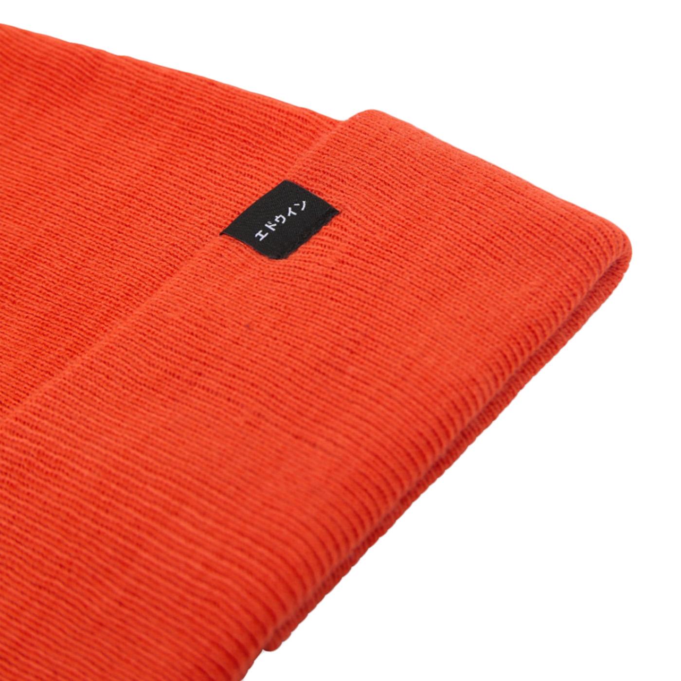 Watch Cap Beanie Tangerine Tango - Berretto Arancione I028623.1WE.67. 1WE.67 EDWIN 